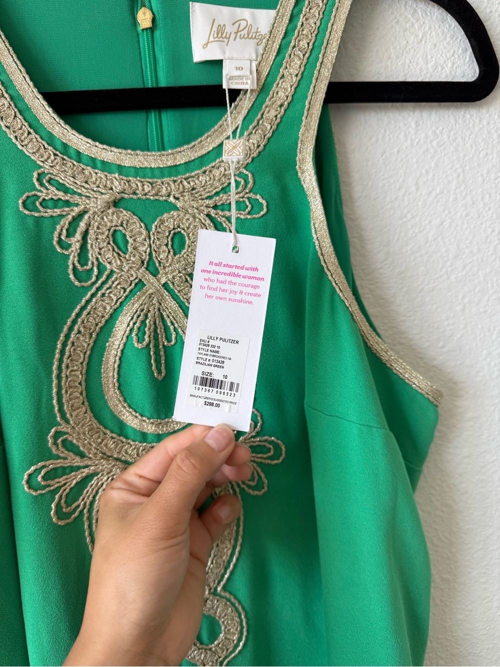 NWT LILLY PULITZER®
Taylane Embroidered Maxi Shift Dress - Picture 6 of 10